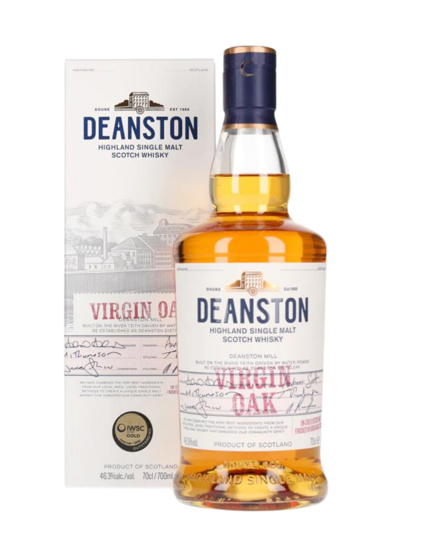 Deanston Virgin Oak Single Malt Whisky 46.3% vol. 0.7L