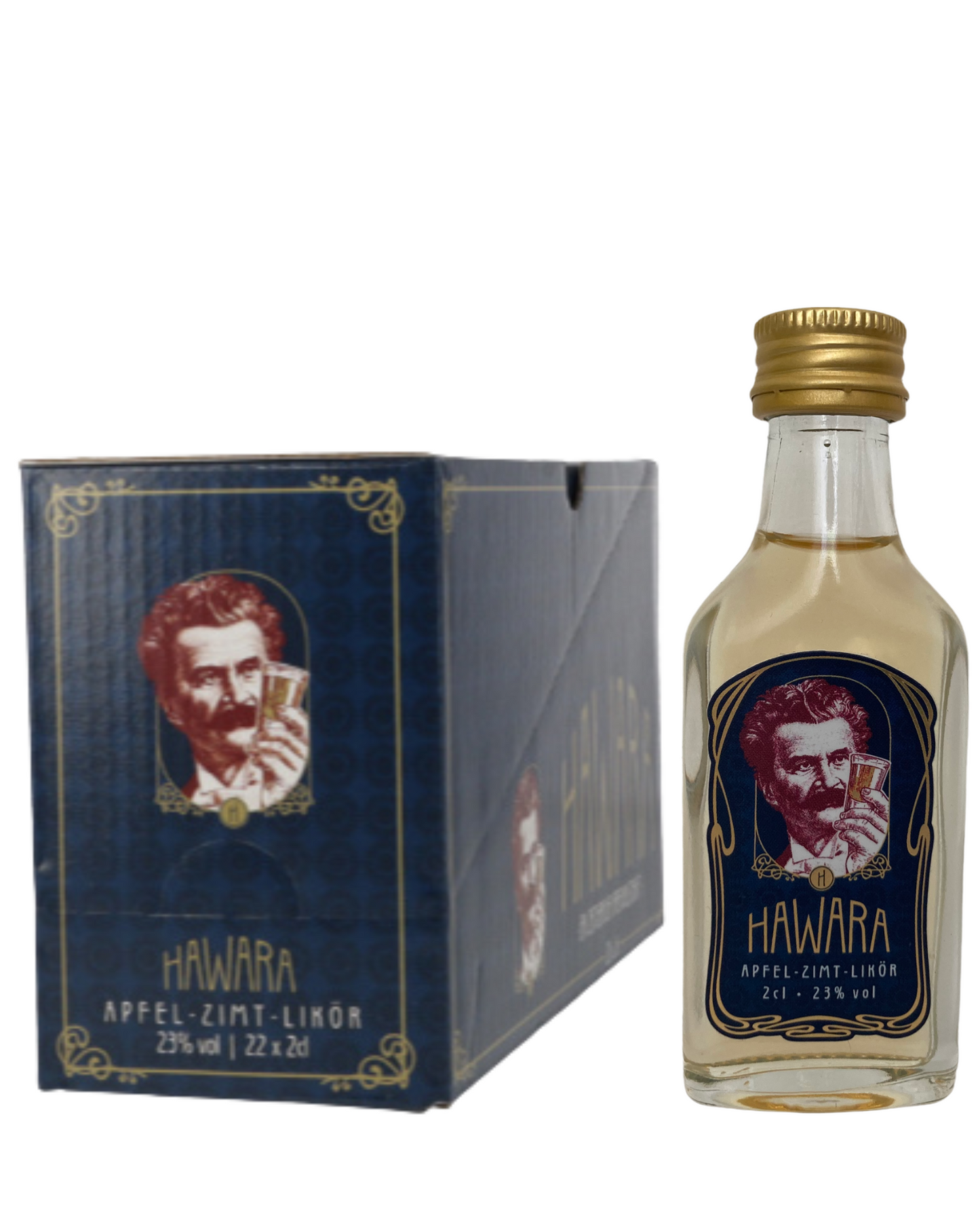 HAWARA Apfel-Zimt-Likör Partybox 22x2cl