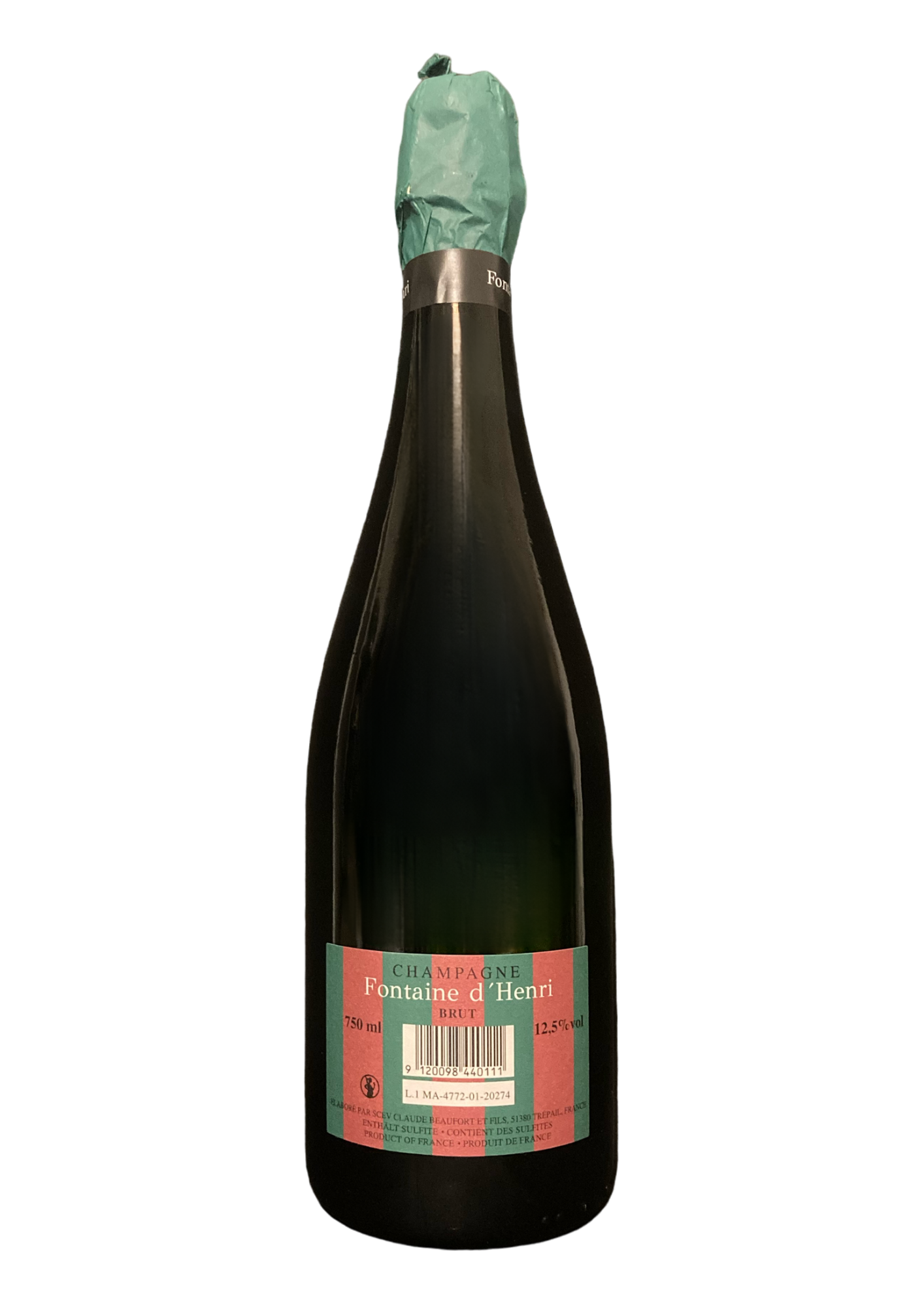 Fontaine d'Henri Brut 0,75L