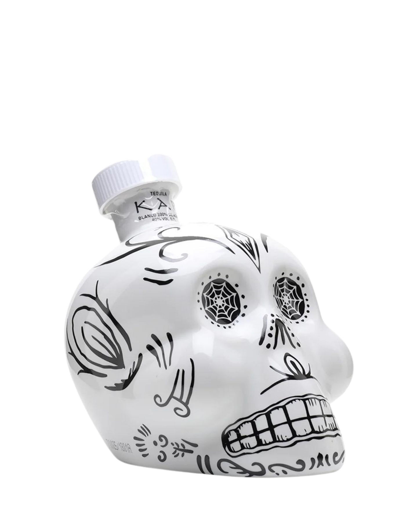 KAH Tequila Blanco White Skull 40% vol 0,7L