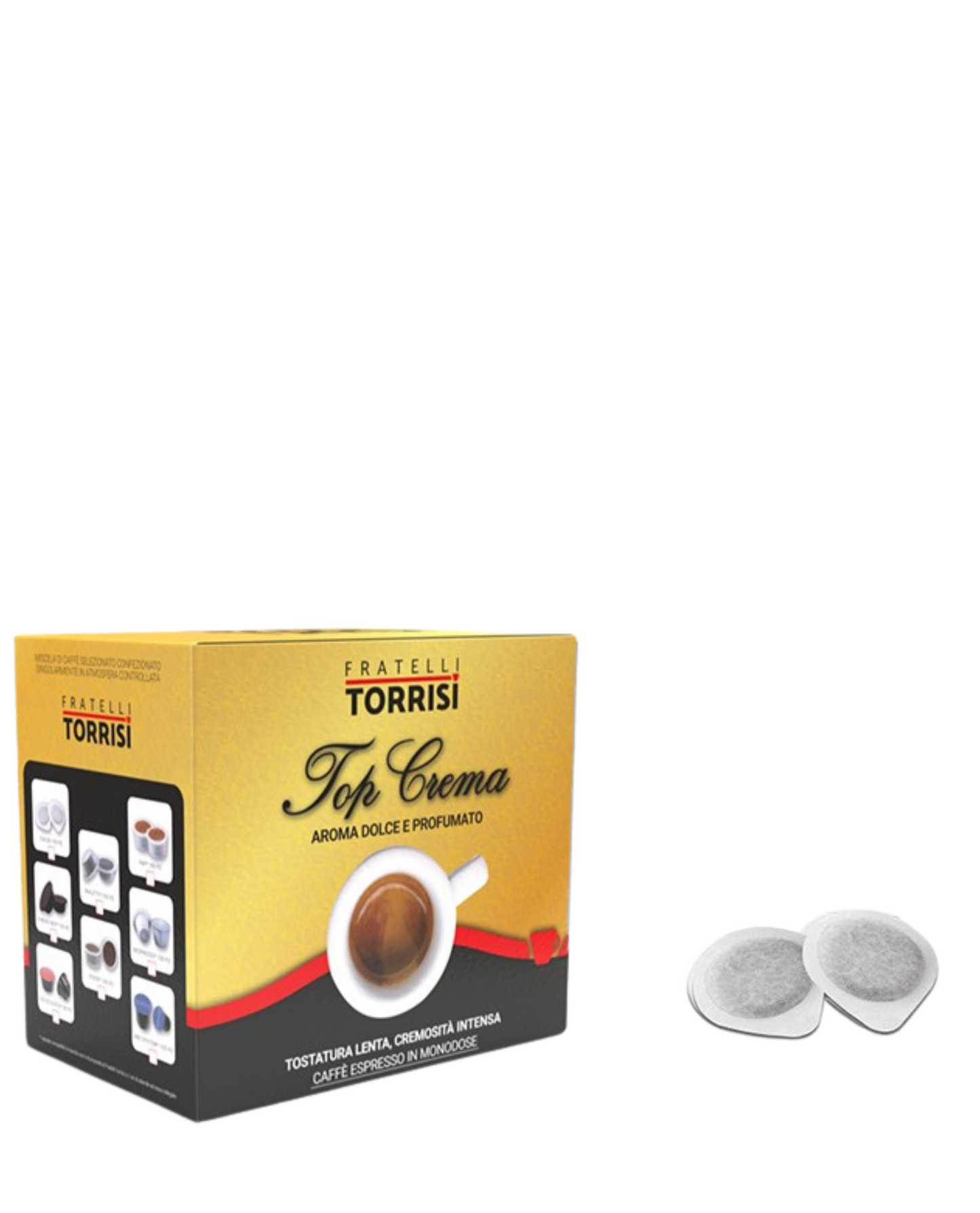 Fratelli Torrisi Gold Professional Kaffee Top Crema 100 Pods