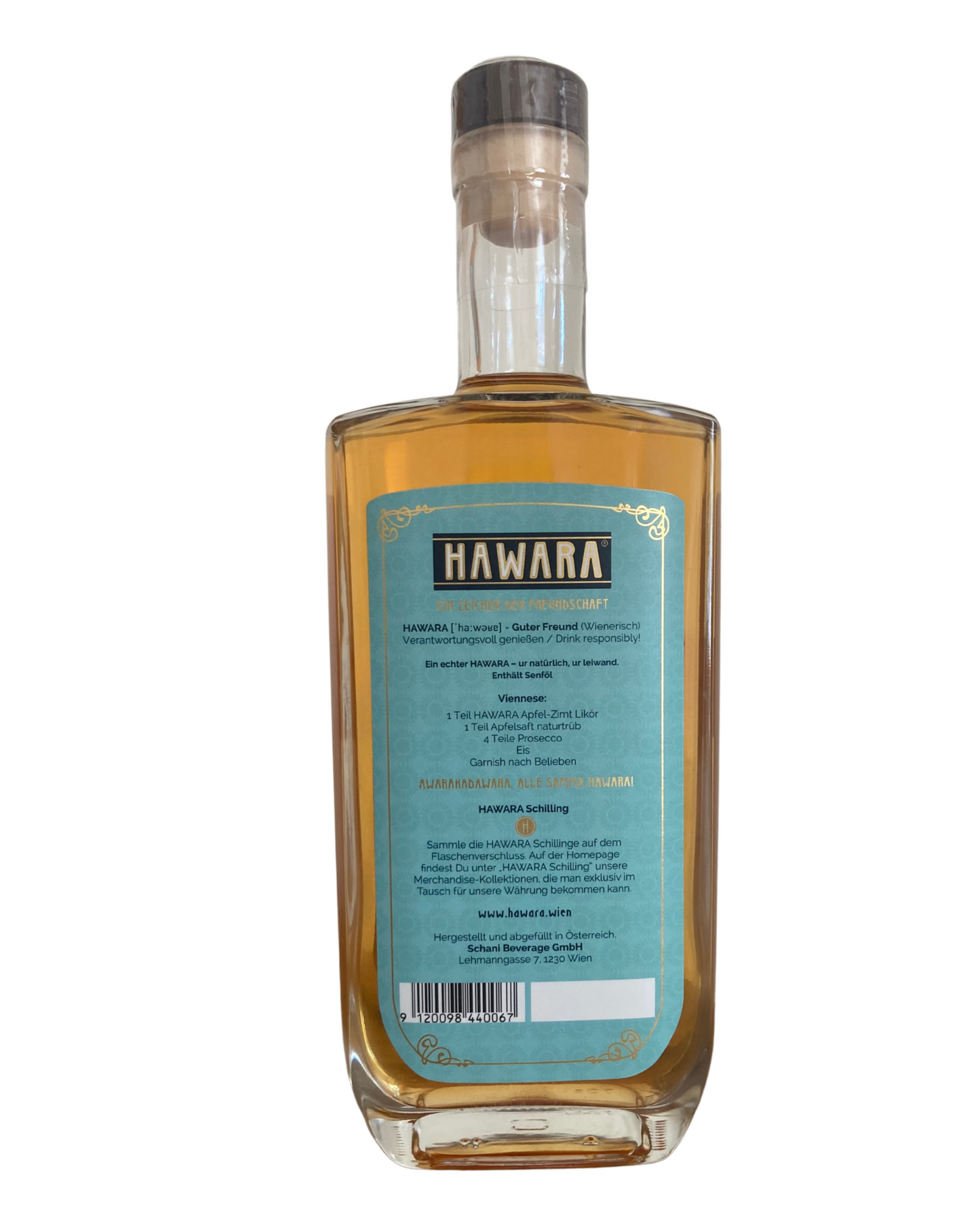 HAWARA Apfel-Zimt Likör 0,7 Liter