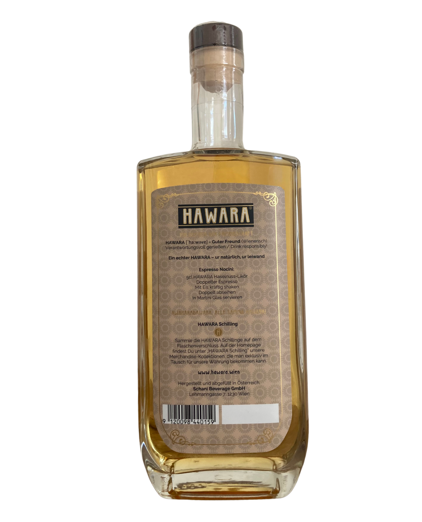 HAWARA Haselnuss-Likör 0,7 Liter