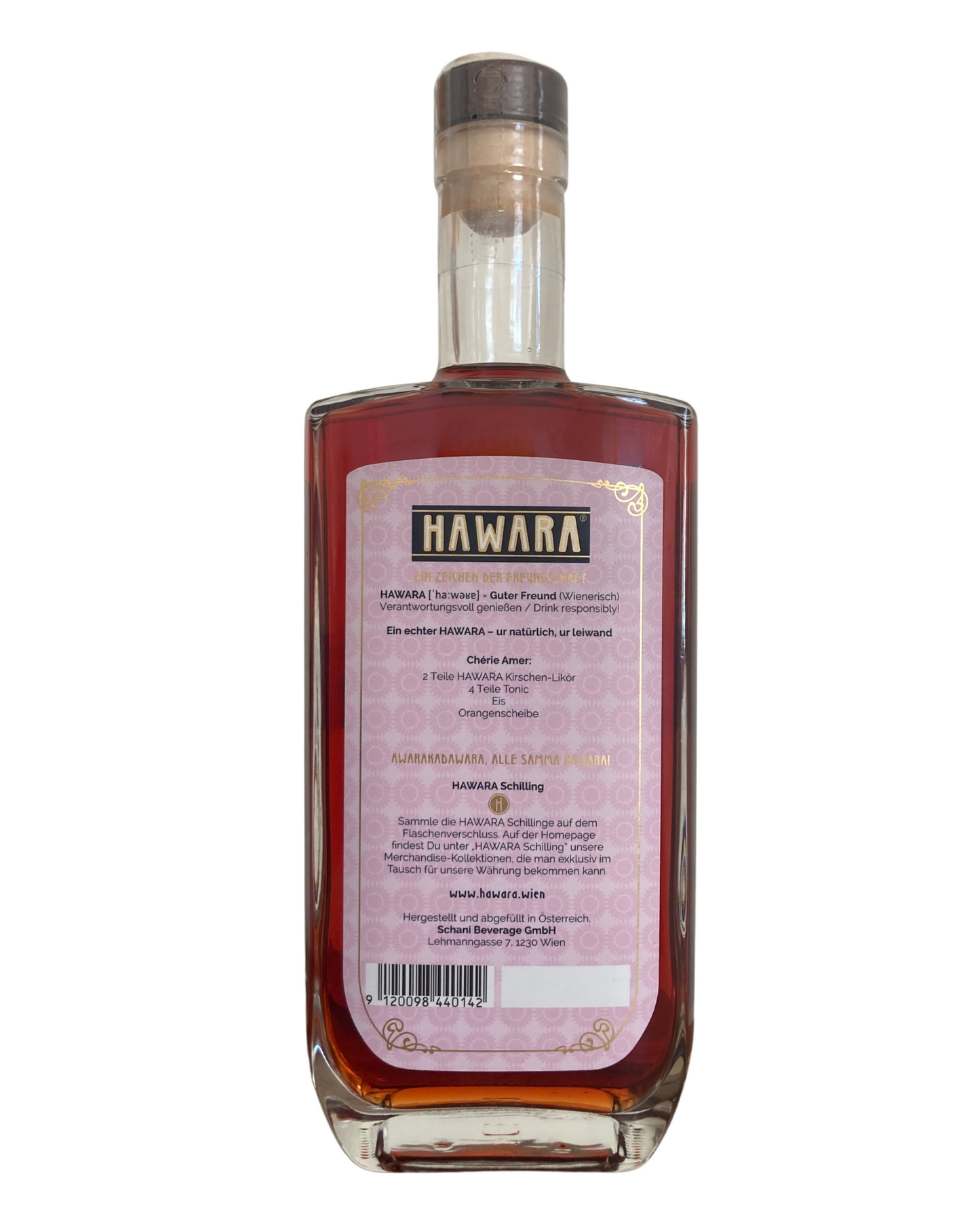 HAWARA Kirsch-Likör 0,7 Liter