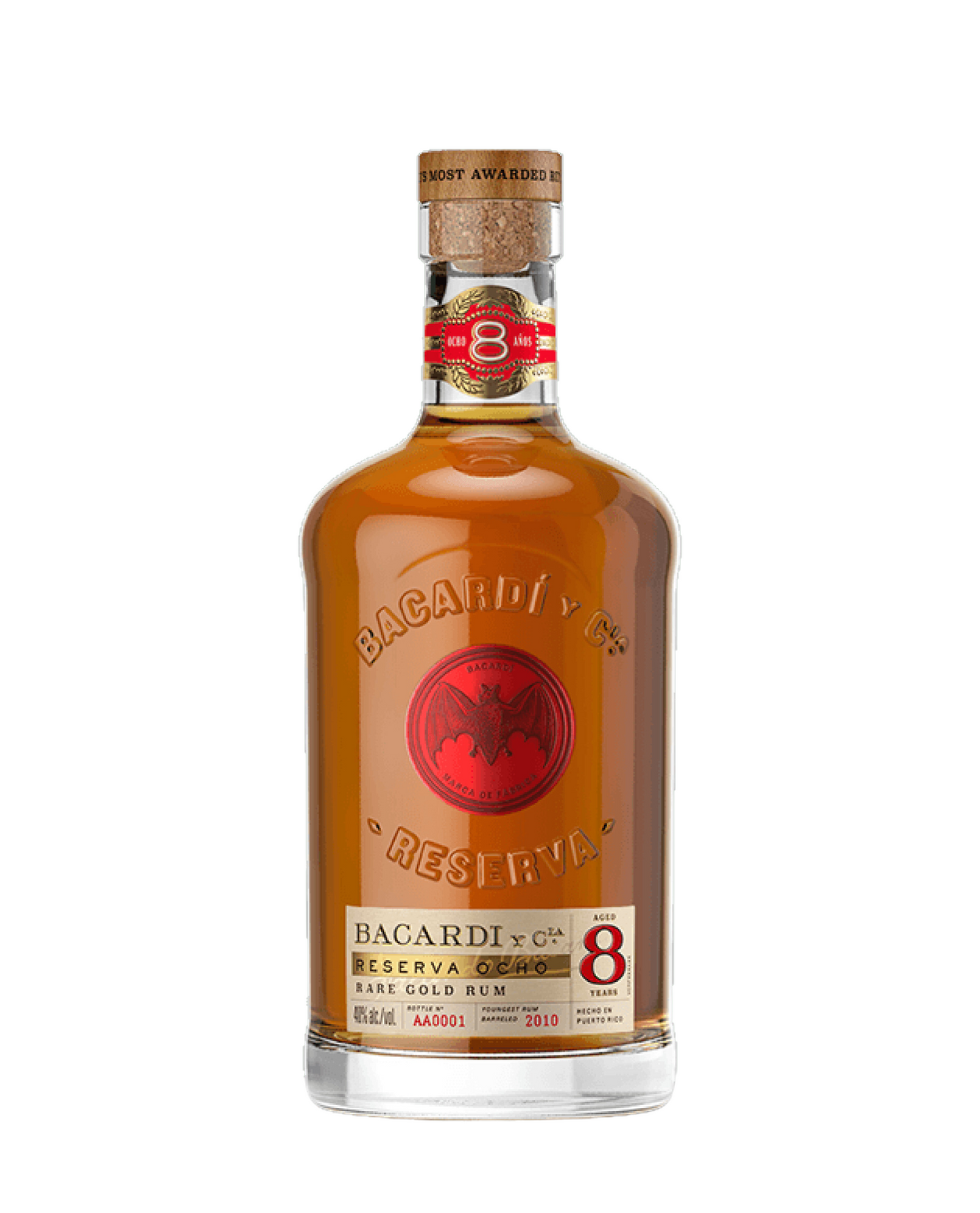 Bacardi Ocho Reserva 8 Anos 40% vol 0,7L