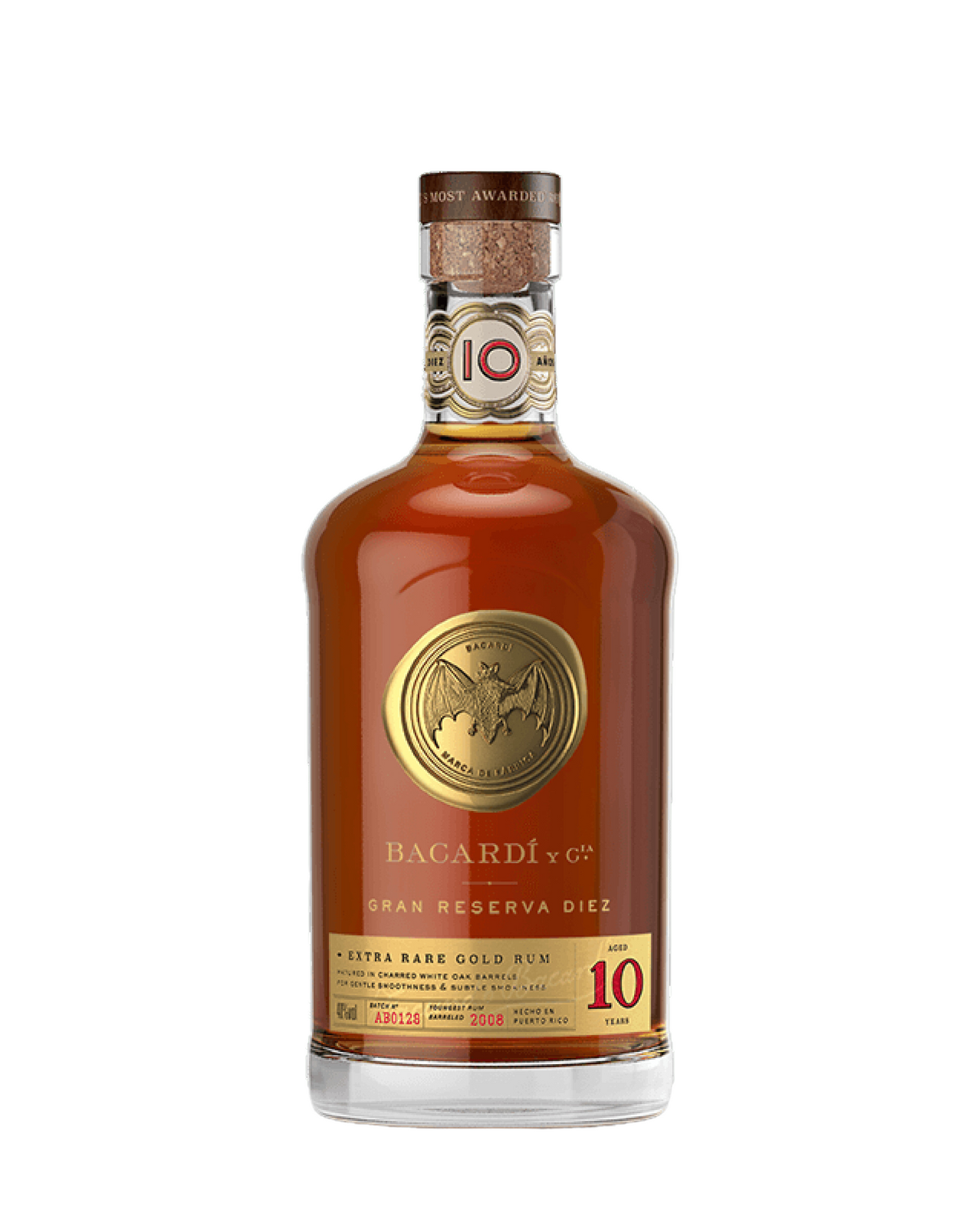 Bacardi Gran Reserva Diez 40% vol 0,7L