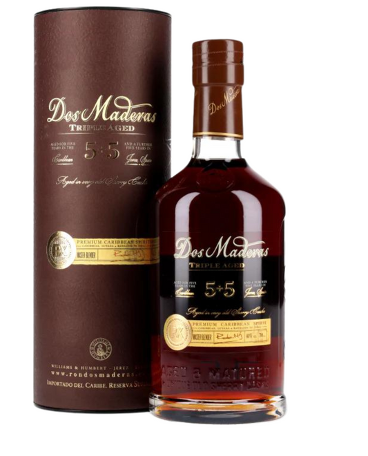 Dos Maderas 5+5 PX Triple Aged Rum 40% vol. 0.7L