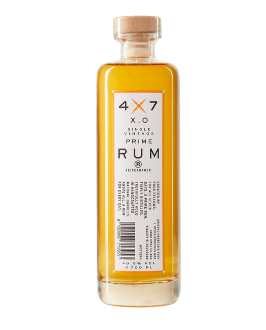 Rum 4X7 X.O SINGLE VINTAGE PRIME RUM 40,5% VOL. 0,70L